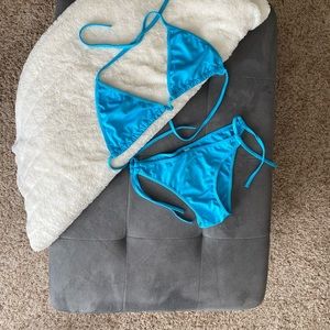 Sky Blue Two-Piece Bikini